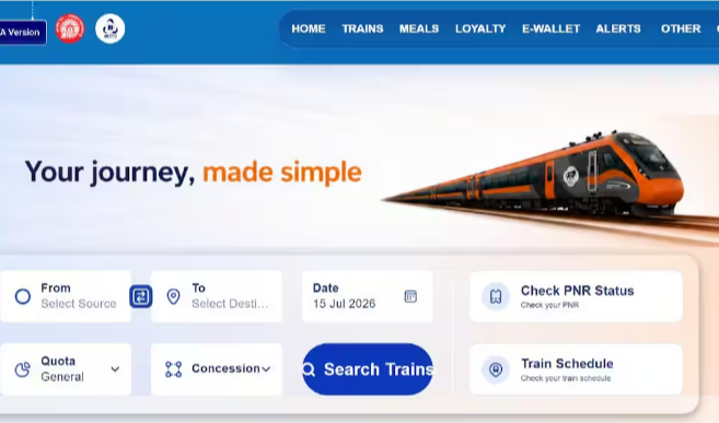 IRCTC New Website: IRCTC కొత్త వెబ్‌సైట్ వచ్చేసింది! చాలా వేగంగా రైలు టిక్కెట్ బుకింగ్! తీసుకొచ్చిన మార్పులివే!