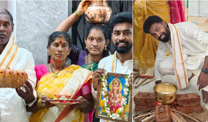 Express Hari: మధ్య తరగతి కుర్రాడి కష్టానికి ఫలితం... నా చిరునామా... సొంత ఇంట్లో అడుగుపెట్టిన హరి