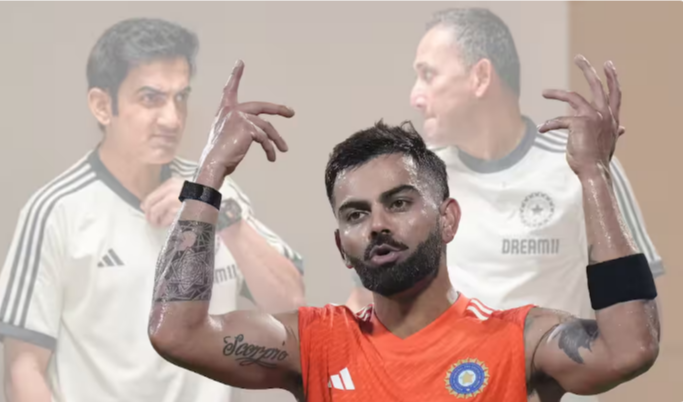 Virat Kohli New Pastel Hairstyle: గాయంతో టీమ్‌కు దూరమైనా తగ్గేదేలే, సరికొత్త పేస్టెల్ హెయిర్ కలర్ లుక్‌లో కింగ్ కోహ్లీ.. ఫోటోలు వైరల్!