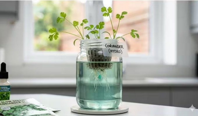 Grow Coriander in Water : 15 రోజుల్లోనే కొత్తిమీరను పెంచవచ్చు తెలుసా? మట్టి లేకున్నా.. నీటిలోనే పెంచేయండిలా