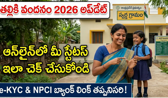 అలర్ట్ ఆన్‌లైన్‌లో ఆధార్‌తో స్టేటస్ చెక్ చేసుకోండిలా | AP Thalliki Vandanam Status Online Verification