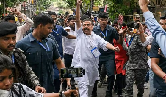 West Bengal CM Suvendu Sdhikari: పశ్చిమ బెంగాల్‌ ఎన్నికల్లో కాషాయ జెండా రెపరెపలు! కాబోయే ముఖ్యమంత్రి సువేందు అధికారి!