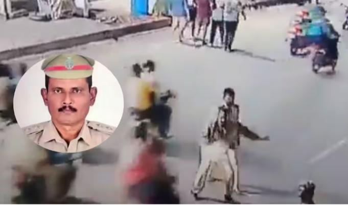 Hyderabad Tank Bund hit and run case: ట్యాంక్‌బండ్‌పై ఘోరం - ఎస్‌ఐని ఢీకొట్టి పారిపోయిన వ్యక్తులు - మృతి - క్లియర్‌గా సీసీ కెమెరా దృశ్యాలు!
