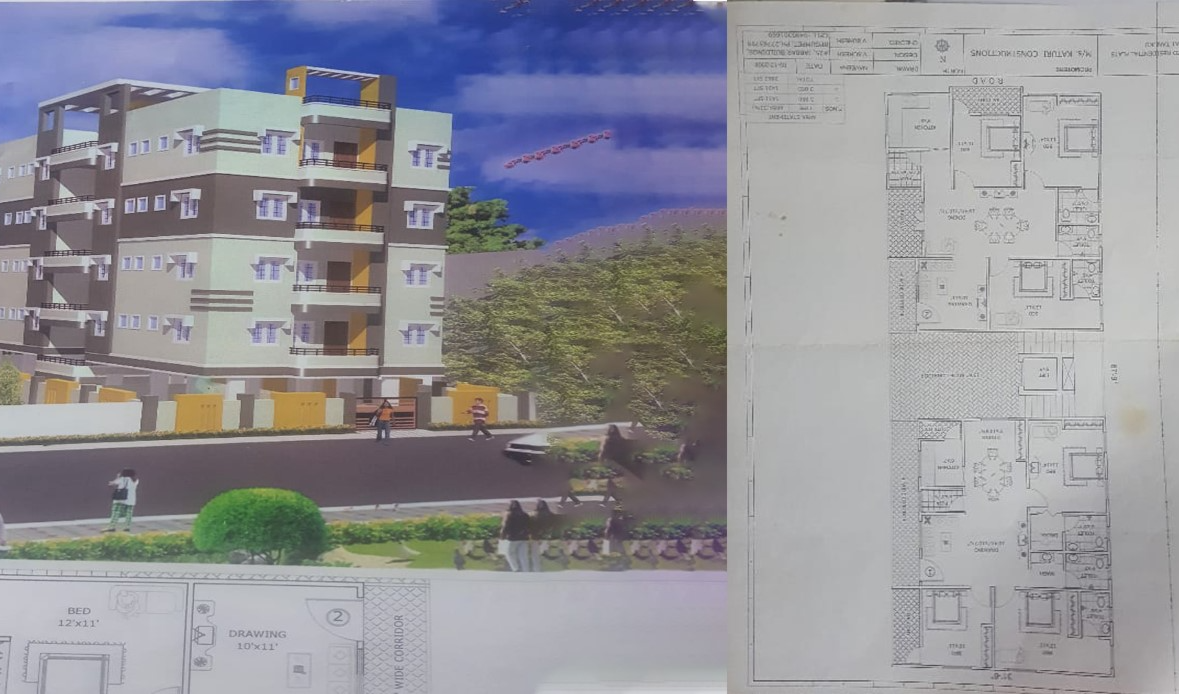 తణుకు నగరంలో, అభివృద్ధి చెందుతున్న సజ్జాపురంలో – డాక్టర్ రామ్ బ్రహ్మంగారి వీధిలో గల సంధ్య రెసిడెన్సీలో, మీ కోసం ఓ అద్భుతమైన అవకాశం!